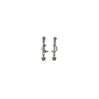 Lilah earrings silver