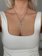 Ruth necklace silver