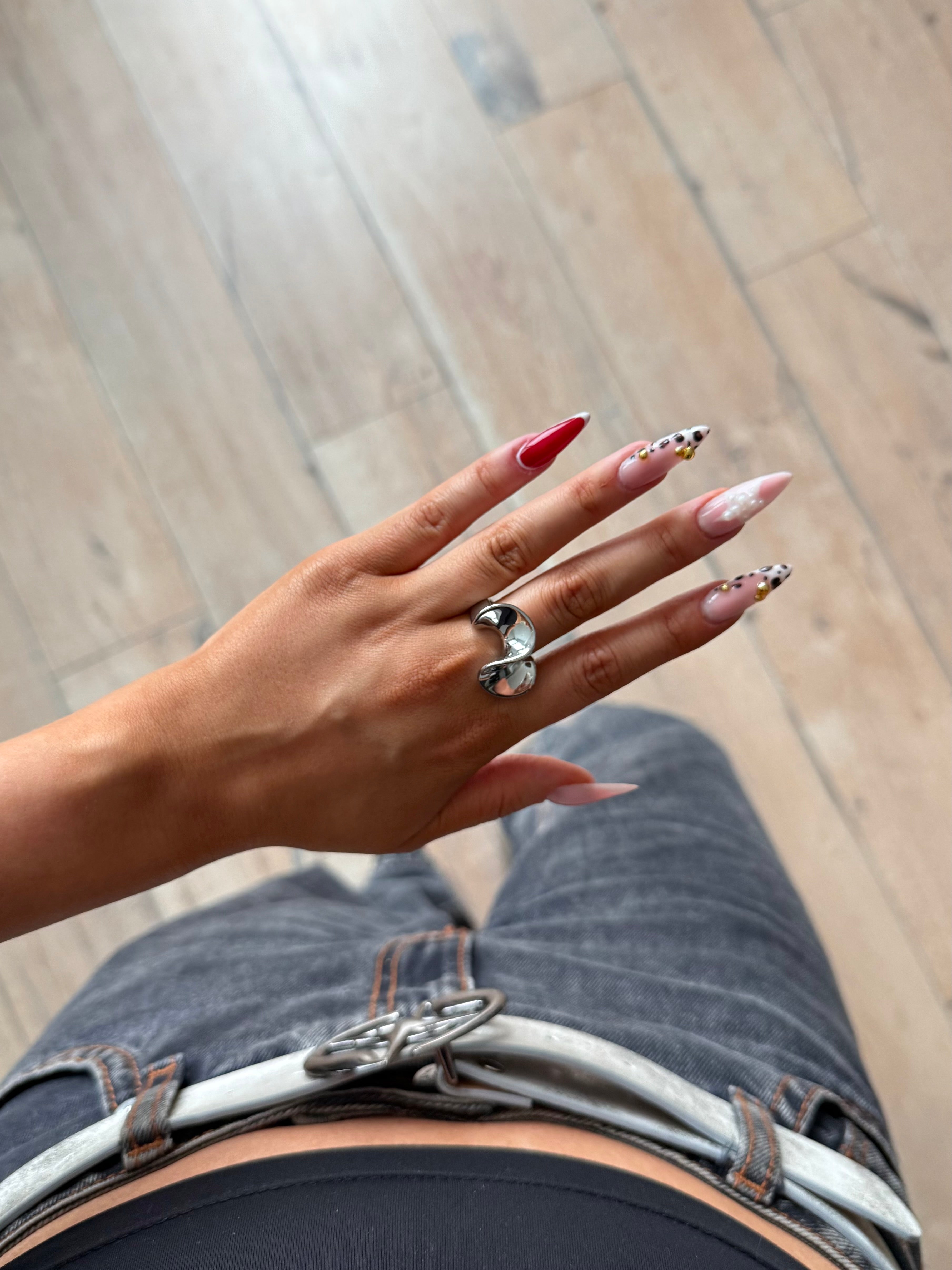 Amphitrite ring silver