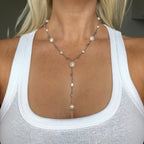 Hilde necklace silver