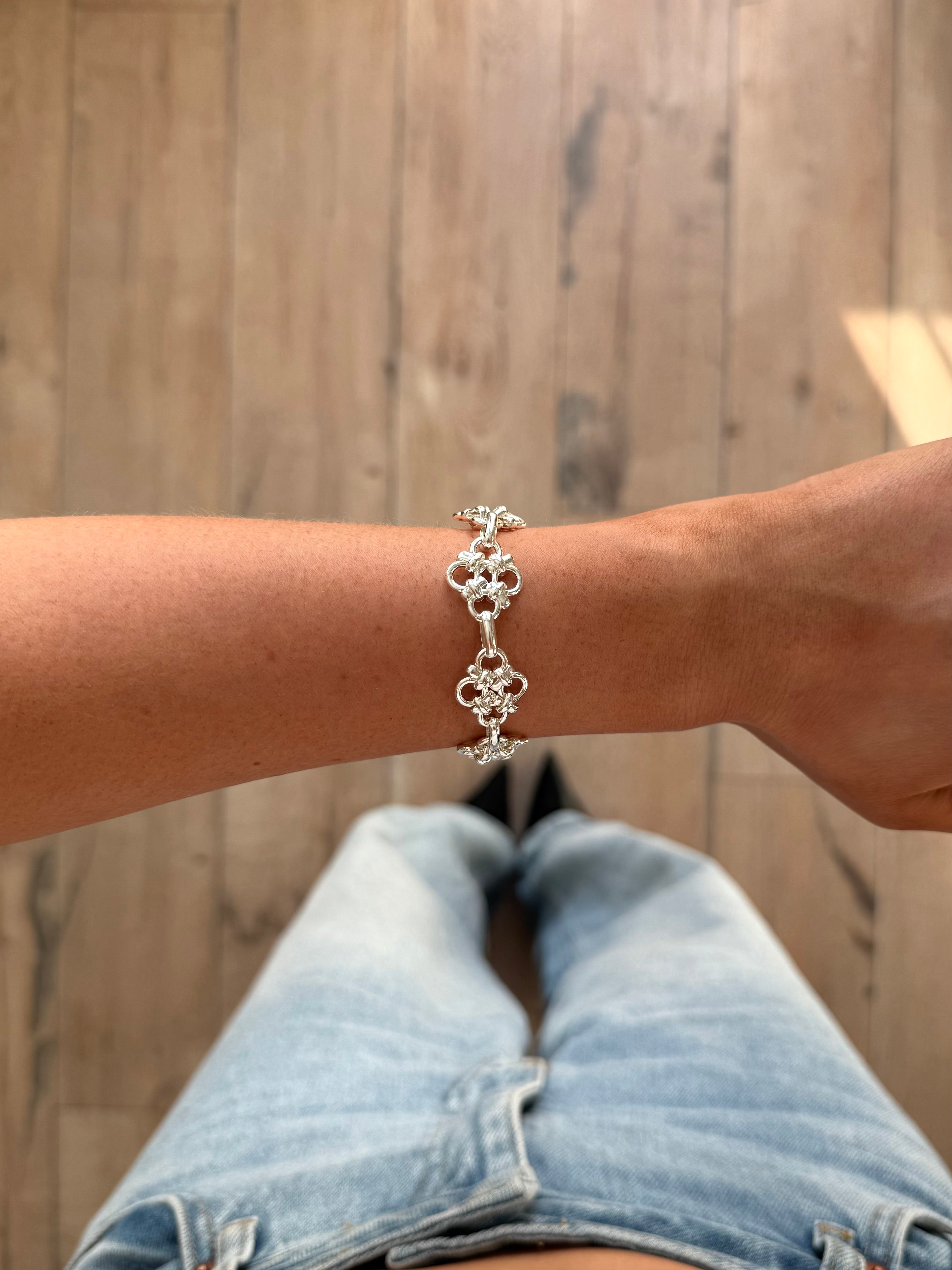 Belen bracelet silver