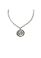 Rhea necklace silver