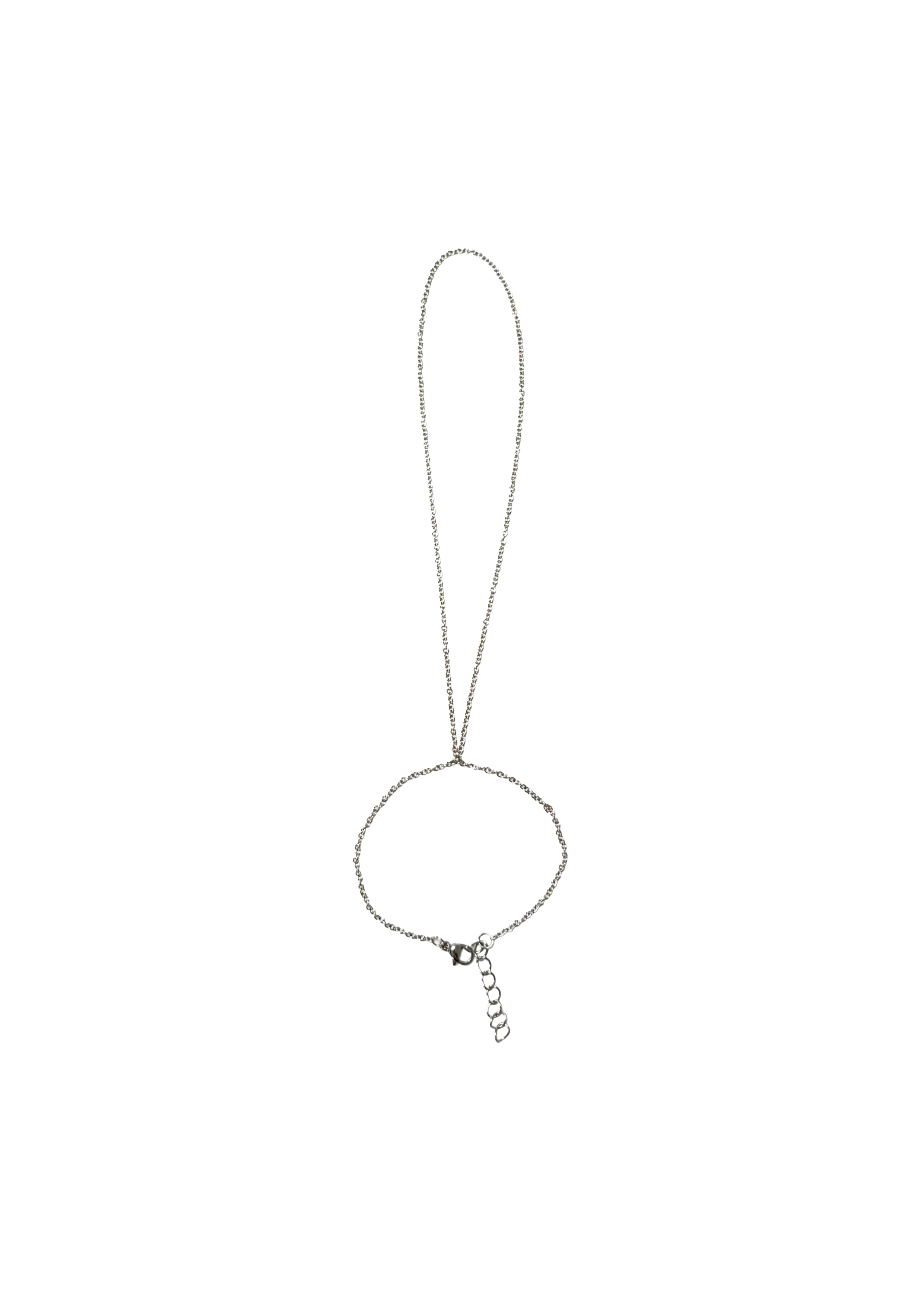 Elara hand chain silver