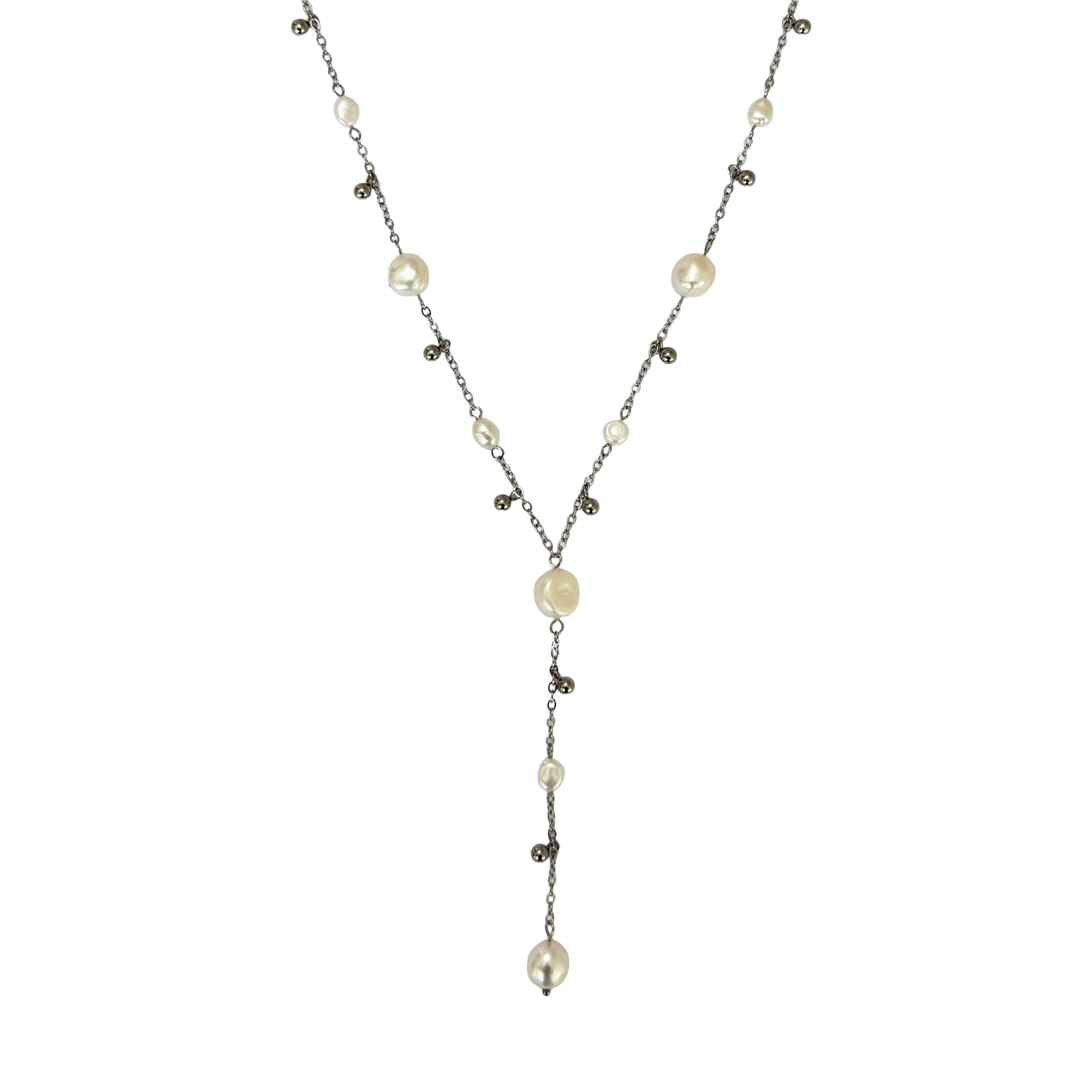 Hilde necklace silver